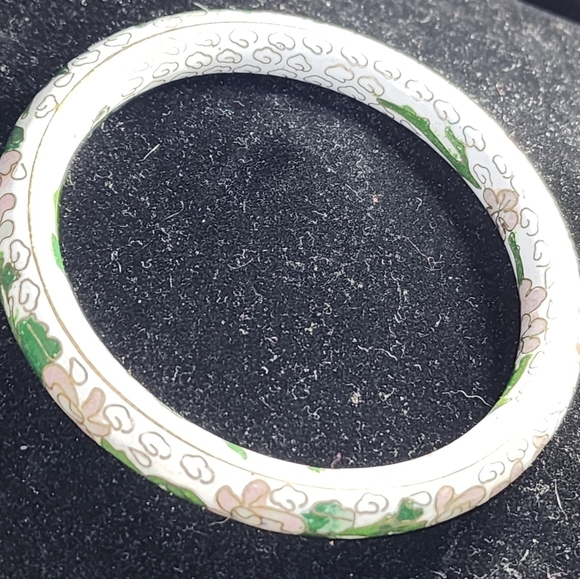 Vintage Cloisinée‎ bangle - Picture 5 of 8